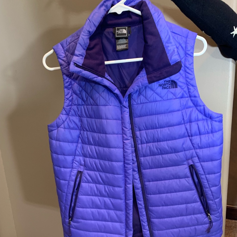 Purple North Face Vest